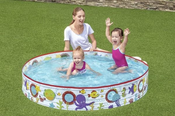 Barnpool - Expansionspool - 435L - Bestway -  152cm/25cm Blå