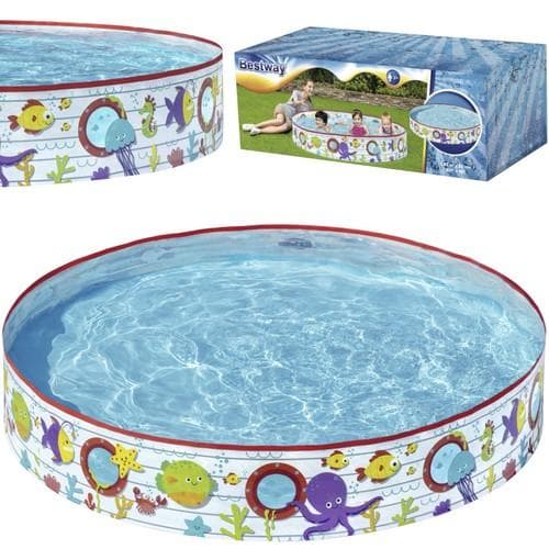 Barnpool - Expansionspool - 435L - Bestway -  152cm/25cm Blå