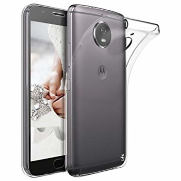 Motorola Moto G5s Cover i gennemsigtigt gummi, Transparent