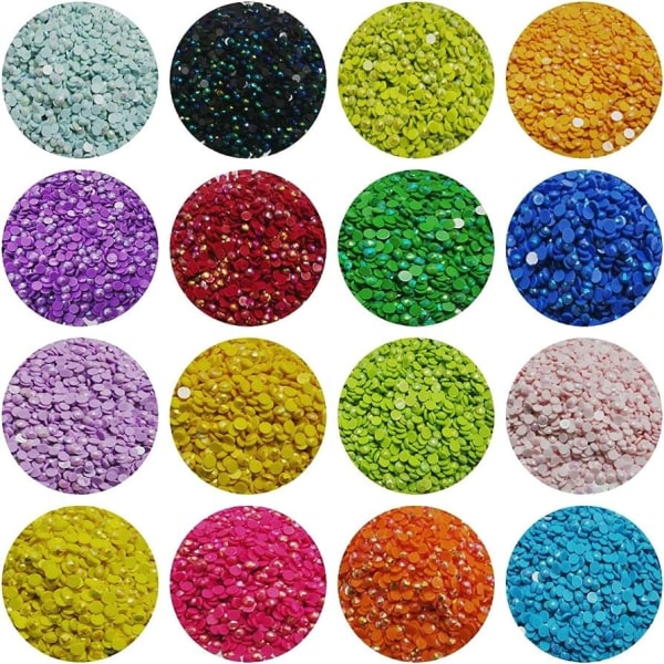 Diamantmaling / Diamantmålning - Hundvalp Multicolor