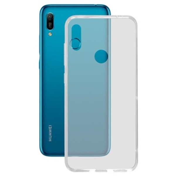 Cover Huawei Y6-2019 i klar gummi Transparent