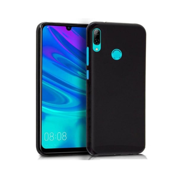Deksel i gummi, Huawei Y6 2019 - Matt overflate Black