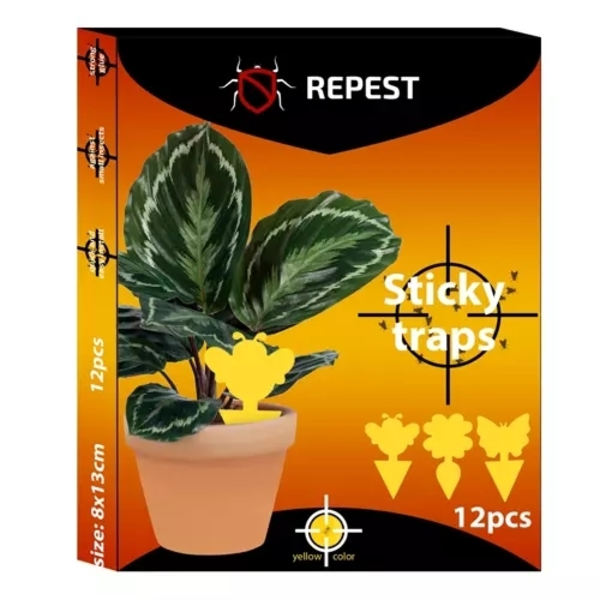 Klibbig Insektsfälla 12-pack Gul