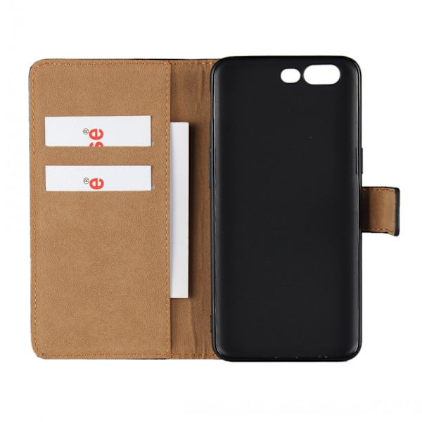 Plånbokfodral OnePlus 7, Äkta läder Black