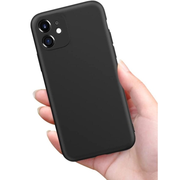 Deksel i gummi, iPhone 11 Pro Max - Matt overflate Black