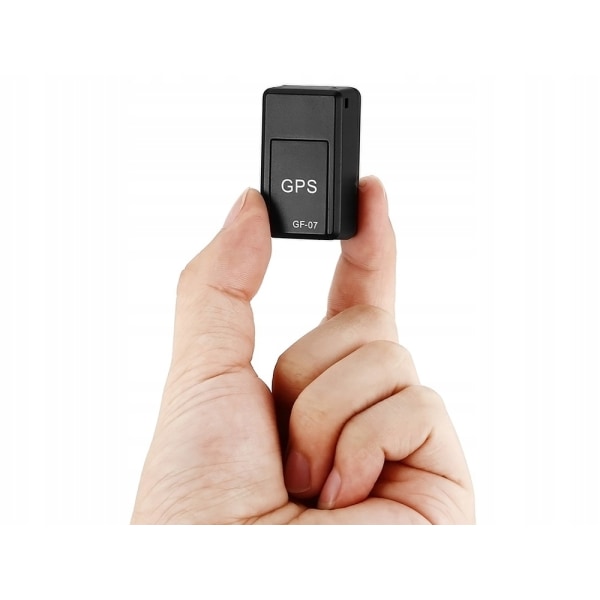 Magnetisk mini GPS-sender for SIM-kort med lydopptak Black