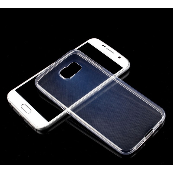 Samsung Galaxy S6 Skal og skinligt gummi Transparent