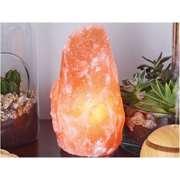 HIMALAYASALTLAMPA – NATURLIG LYX OCH LUFTRENING FÖR DITT HEM Multicolor