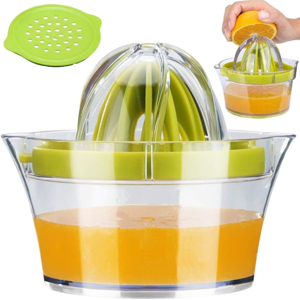 MANUELL JUICEPRESS FÖR CITRONER OCH ANDRA CITRUSFRUKTER 400ml Green