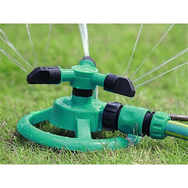 360° Roterande Trädgårdssprinkler Grön