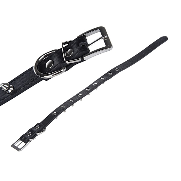 Hundehalsbånd med nitter L (37-47CM) Vælg farve Blue