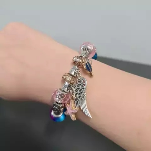 Sett for smykkefremstilling - 5 armbånd - 5 halskjeder Multicolor