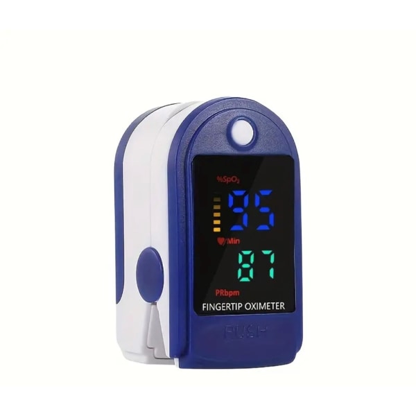Oximeter / Pulsmåler med OLED-display Blue