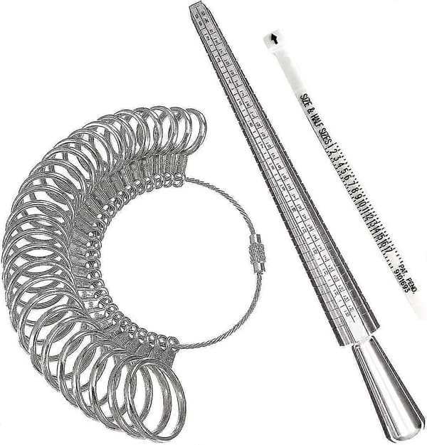 Ring Size Adjuster, Aluminum Ring Sizer and Finger Gauge