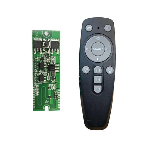 Menneskekroppssensor LED-kontrollmodul 40W solcellelampe lyskretskort fjernkontroller LED-modul holdbar