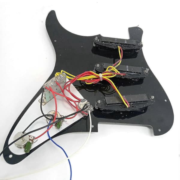 Single Coil Sss Elektrisk Guitar Pickguard Til St Sq Guitar