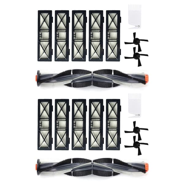 2X Filterbørster for Botvac D-serien D7 D5 D3 D75 D80 D85 D7500 D8500 D800