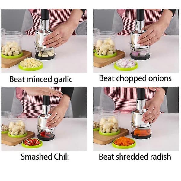 Handpress Vitlök Lök Chili Hackare