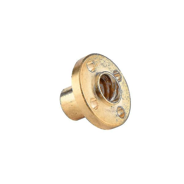 T8 8mm trapesformet gjengestang i rustfritt stål og messingmutter for 3D-skriver 150mm