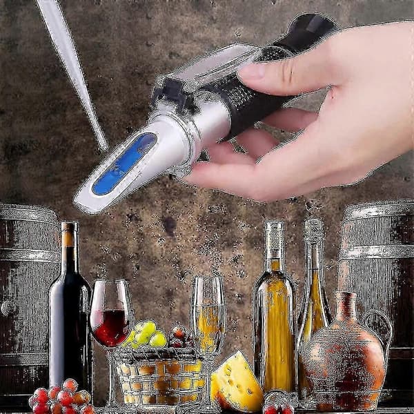 Distillery Refractometer Alcohol 0-80% V/V Alcohol Meter