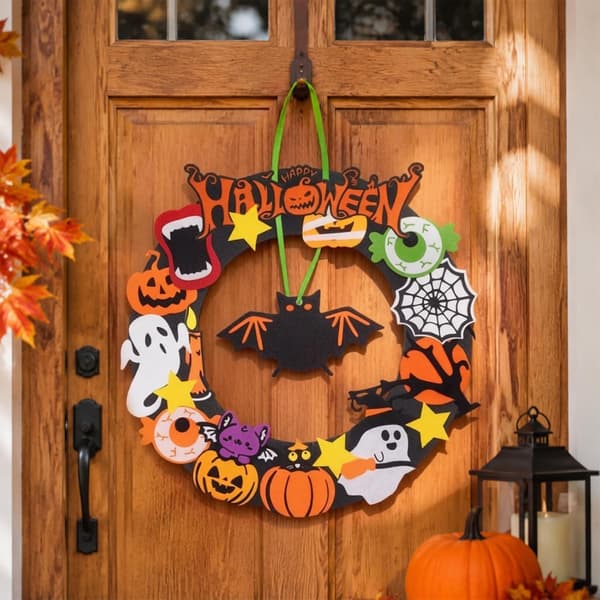 Halloween-pyssel, 4-pack Halloween-pysselset för dekoration b