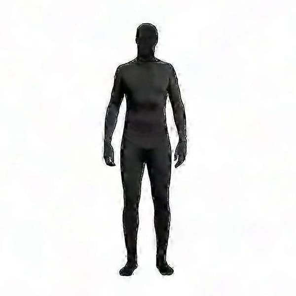 Chroma Key Grøn Helkropsdragt til Fotografering & Videoeffekter black 150CM