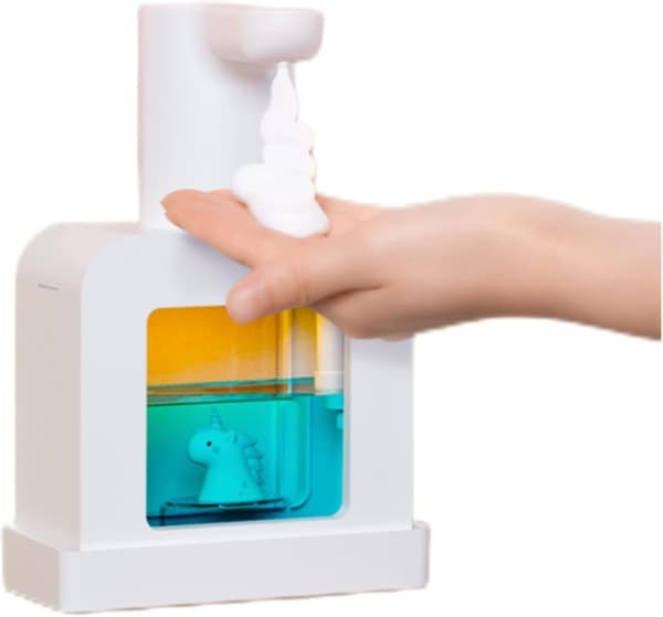 Automatic Foam Soap Dispenser, Sensor Dispenser Rechargeable Countertop Soap Dispenser SXQ