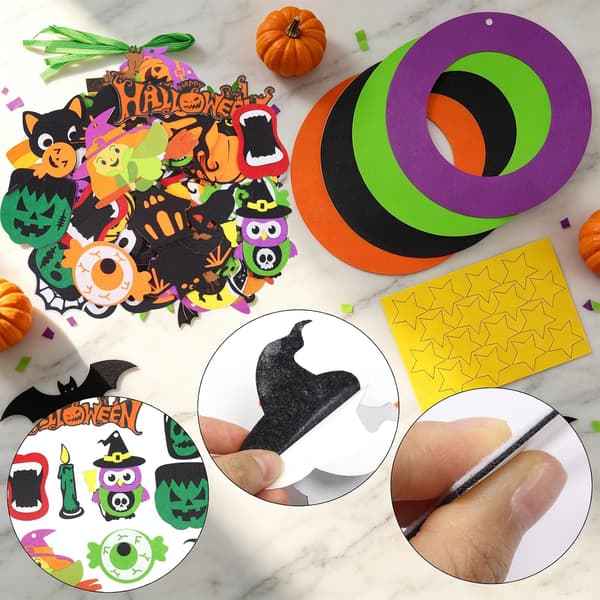 Halloween-pyssel, 4-pack Halloween-pysselset för dekoration b