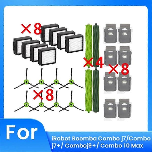 28 stk. reservedele til Combo J7/ Combo J7+ robot
