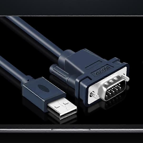 USB til seriel RS232-kabel DB9 han RS232 til USB-konverter USB til seriel adapter 1.2 meters