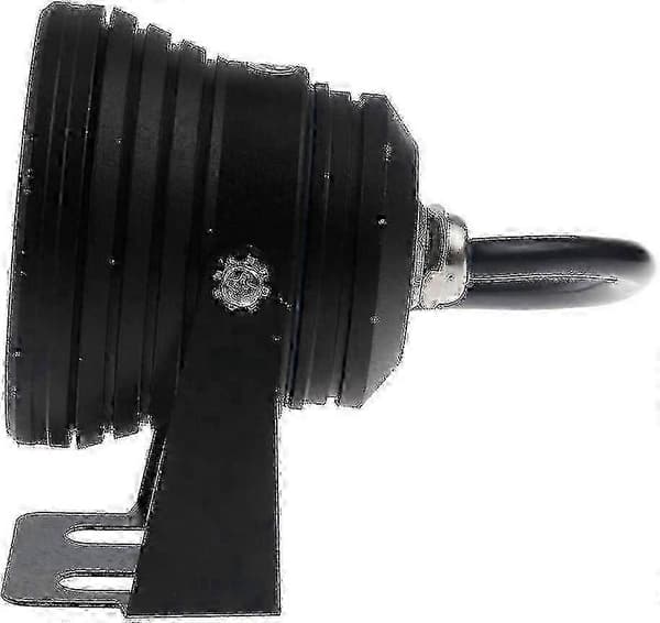 IP68 Underwater Pond Light, 10W 12V Black Waterproof Spotlight