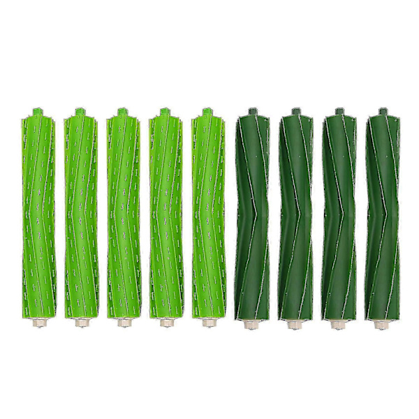 4 Set Multi-yta Gummiborstrullar För I&e Serien I7 I7+i8 I8+/plus E5 E6 E7 Robotdammsugare