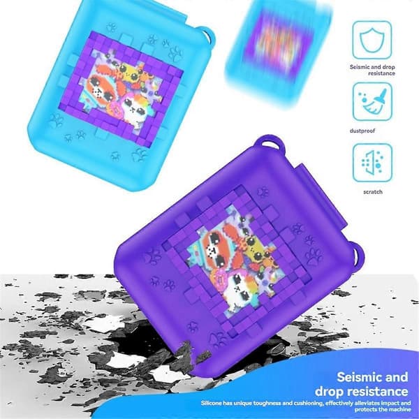 For Bitzee Pet Machine Case Protective Silicone Box for Kids Electronic Virtual Pets Protection