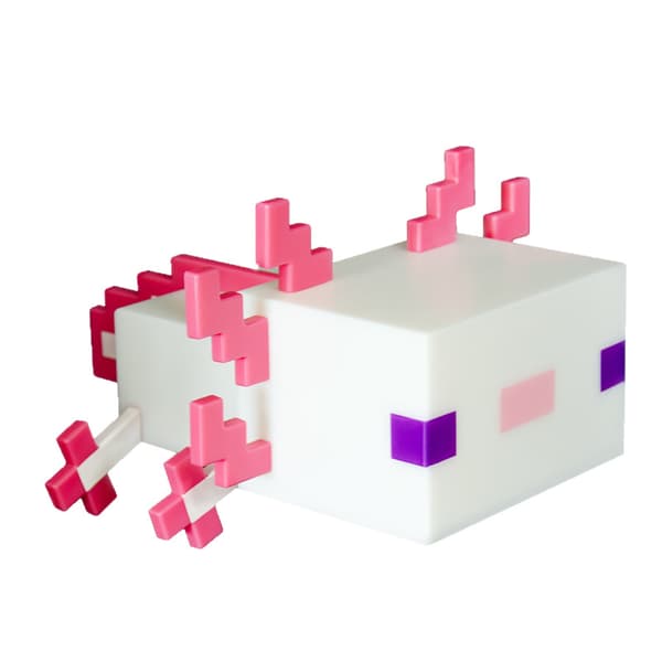 Leker Minecraft Barns Selvlysende Salamander Nattlampe