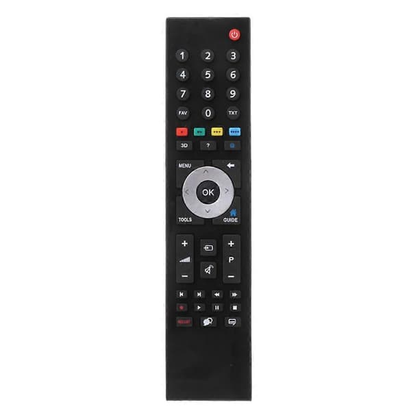 Replacement Remote Control TP7187R Black for GRUNDIG Smart TV