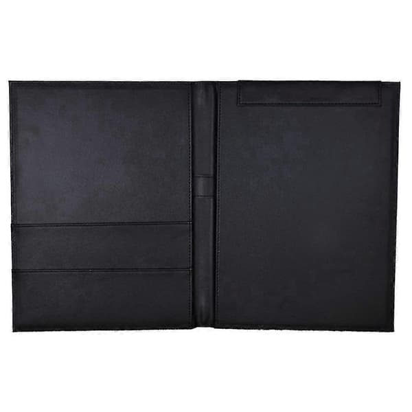 PU Leather A4 Writing Pad Business Notepad Meeting Conference Document Organizer File