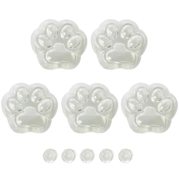 DIY Kattepote Stressbold - Tom Plastikskal til Langsom Rebound Fyld B 5pcs