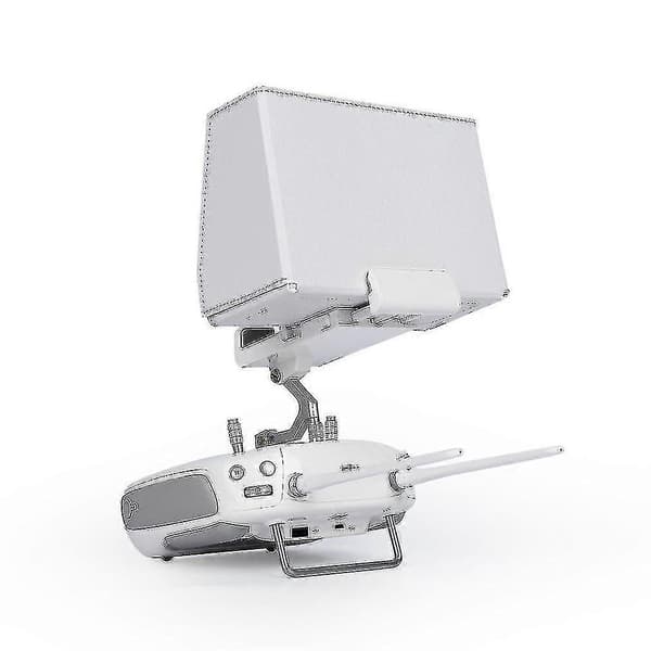 Hvit 5,5\" solskjermhette for DJI Phantom 2/3 fjernkontroll RC Quadcopter Slide