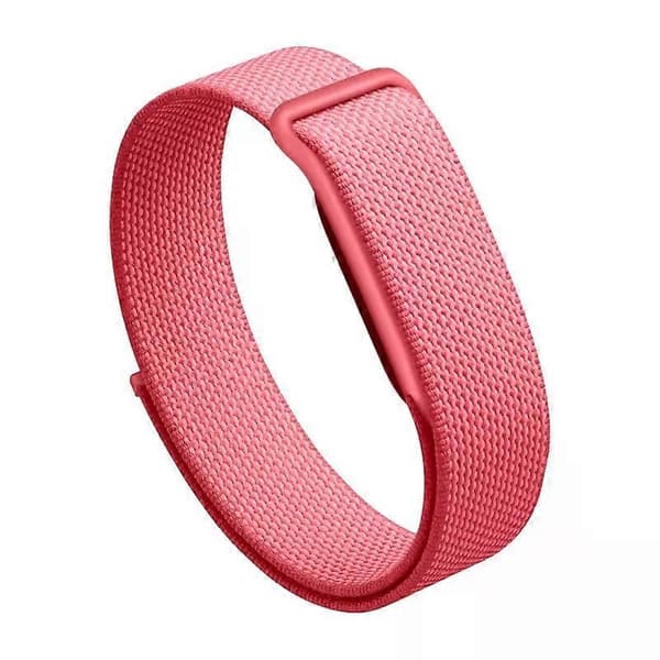 Justerbart sportarmband i nylon med elastisk ögla powder