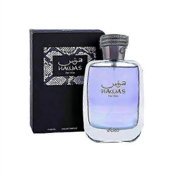 HAWAS FOR HIM Eau De Parfum 100ML, Langvarig Pour Homme Spray
