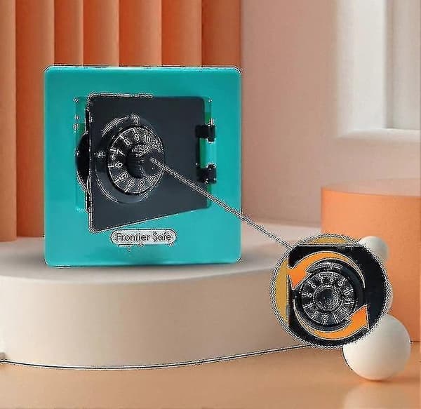 Spargris Mini Pengeskab Formet Børn Spargris Gave (farve: lilla)