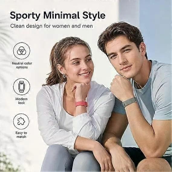Justerbart sportarmband i nylon med elastisk ögla black