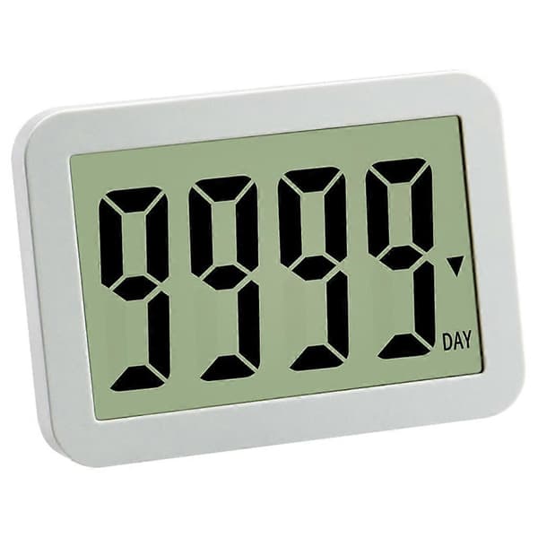 Stor skärm elektronisk nedräkning digital timer 9999-dagar nedräkningsklocka