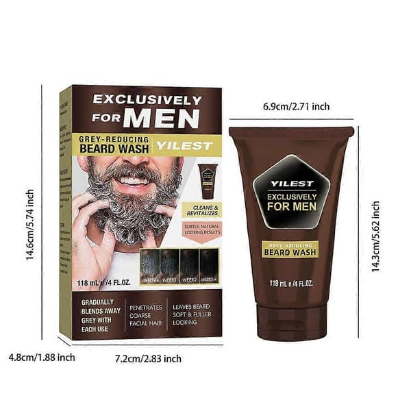 Just For Men Control GX Gråreducerende Skægshampoo