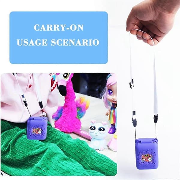 For Bitzee Pet Machine Case Protective Silicone Box for Kids Electronic Virtual Pets Protection