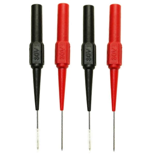 Multimeter Testkabel Fluke Förlängning Bakre Prober Vassa Nålar Testning Mikrostift Red