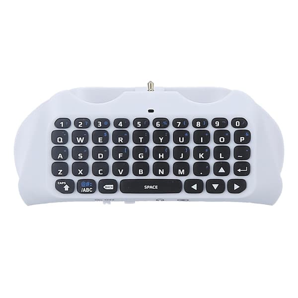 Wireless Mini Keyboard with Speaker for PS5 Controller