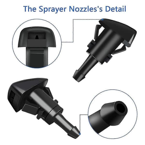 Windshield Washer Kit, Fastener Tool with 30 Hood Insulation Retainers, for Ram 4878883a
