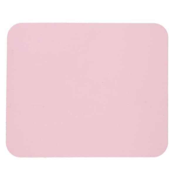 Musemåtte Computermus Silikone Gel Musemåtte Ultratynd Bærbar Computer, Pink vaaleanpunainen