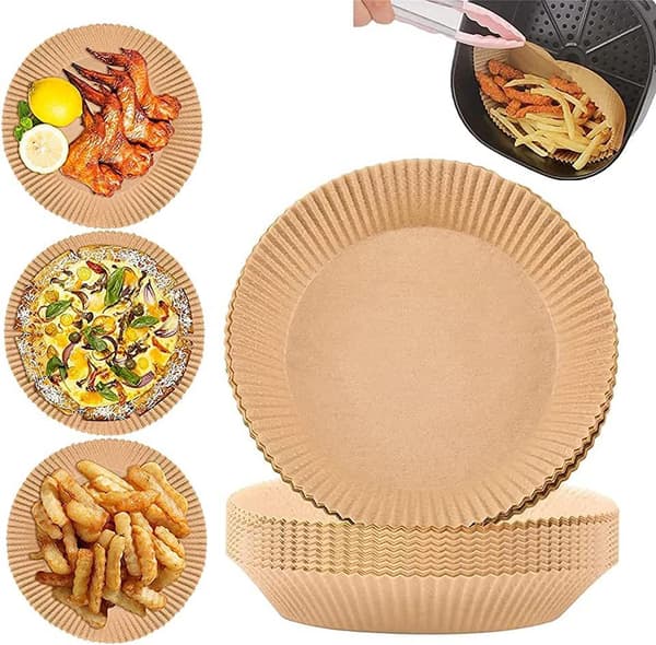 400-pack - AirFryer Papper - 16 cm Airfryer brun